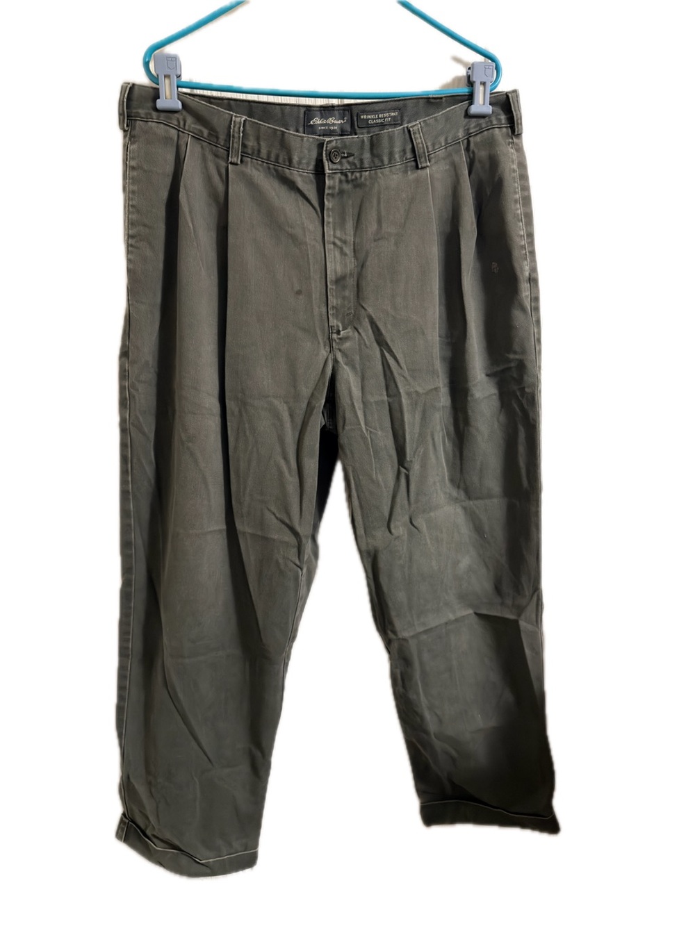 Eddie Bauer Wrinkle Resistant Classic Fit Chino Pants